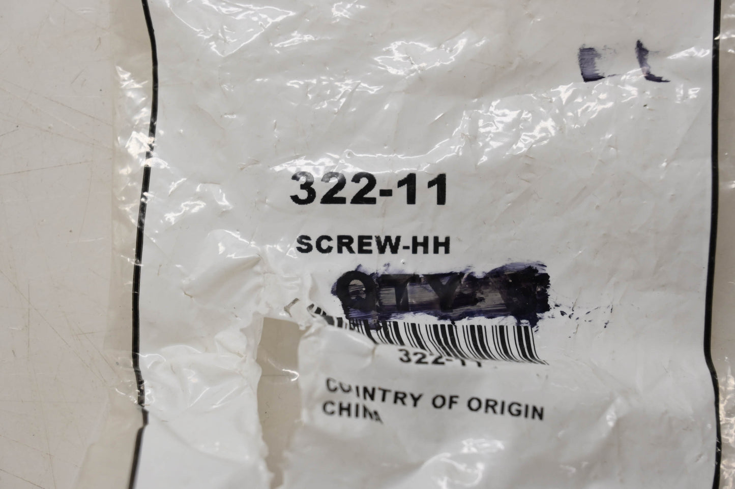 Toro 322-11 Bolt NOS