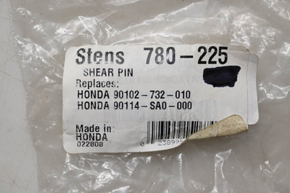 Stens 780-225 Shear Pins & Nuts NOS