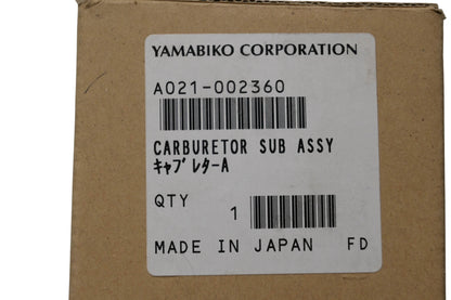 Yamabiko A021-002360 Carburetor Sub Assembly NOS