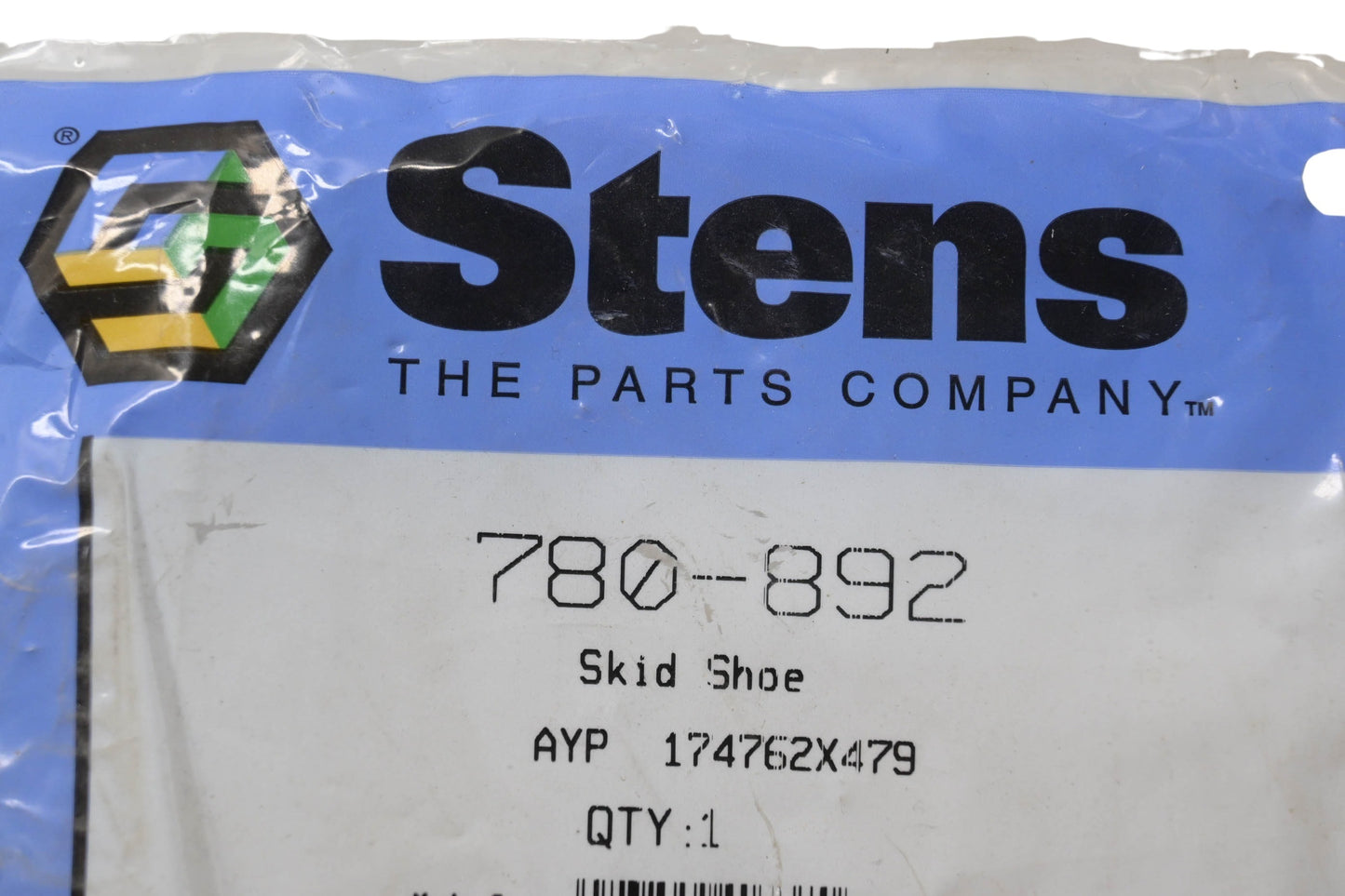 Stens 780-892, 17-3078B Skid Shoe NOS