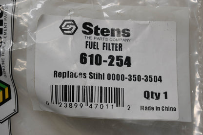 Stens 610-254 Fuel Filter NOS