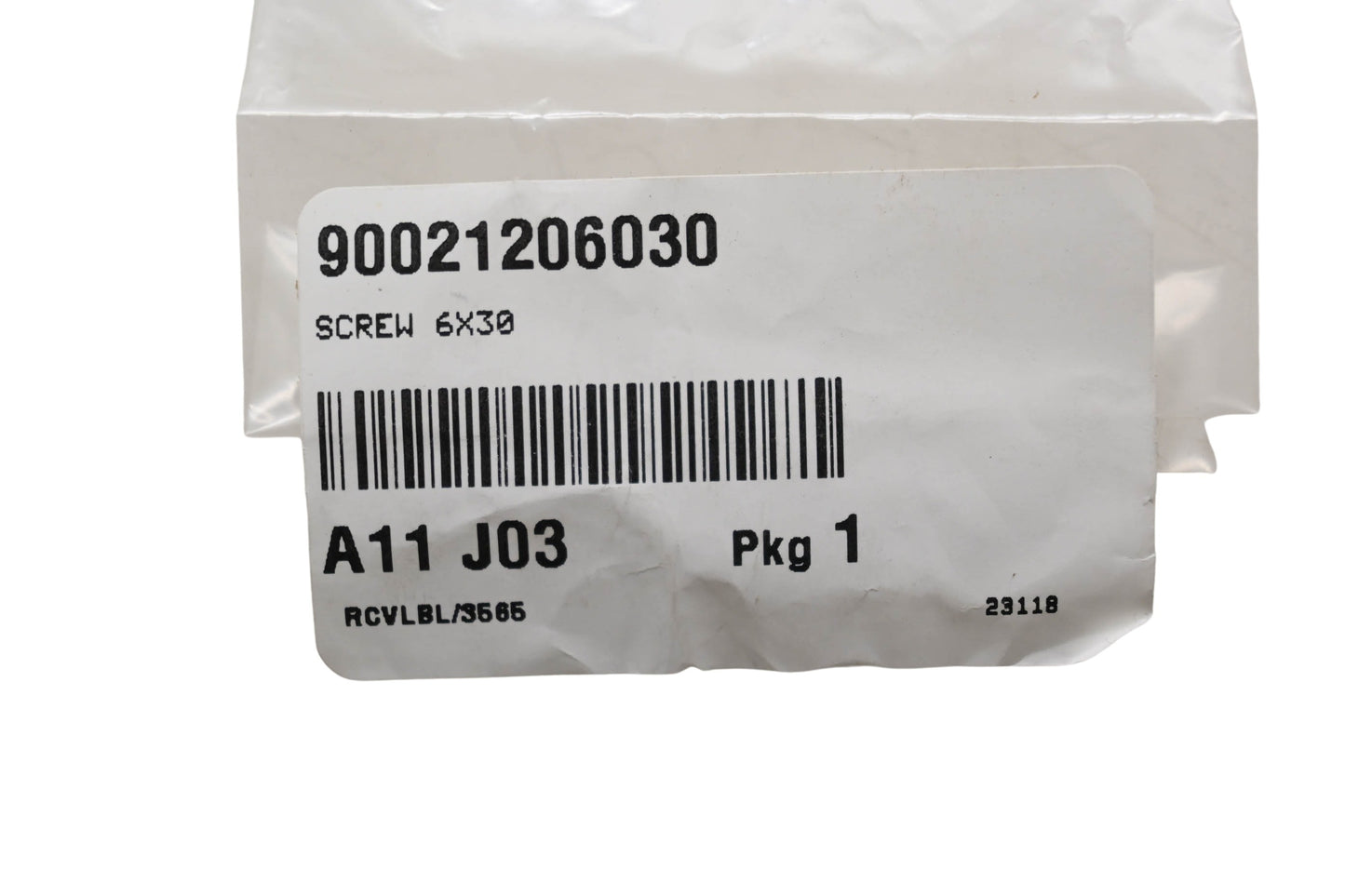 New OEM Echo 90021206030 Screw 6x30 NOS