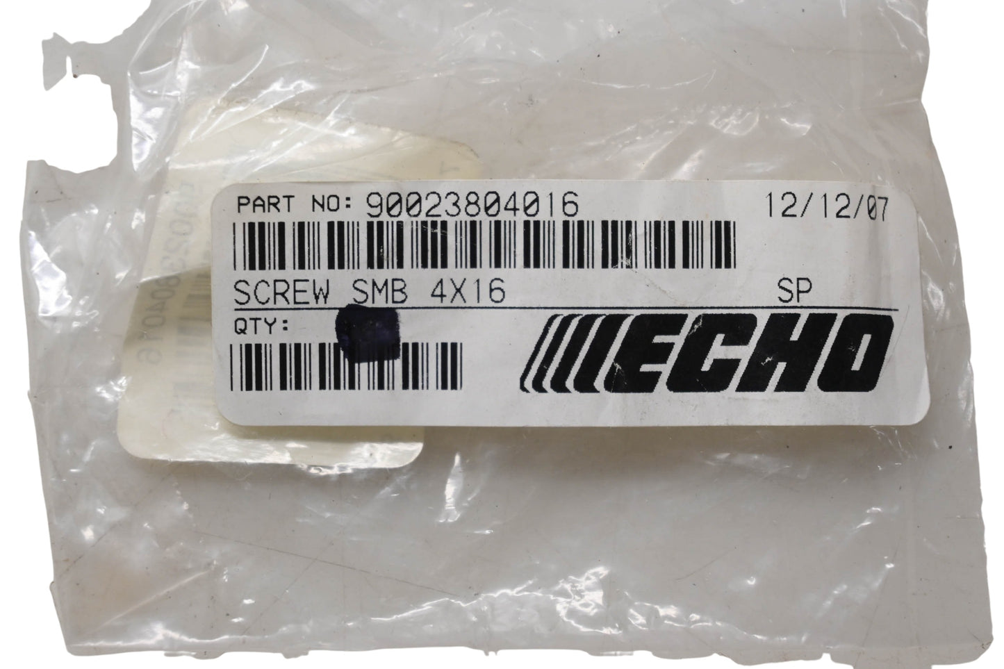 New OEM Echo 90023804016 Screw NOS