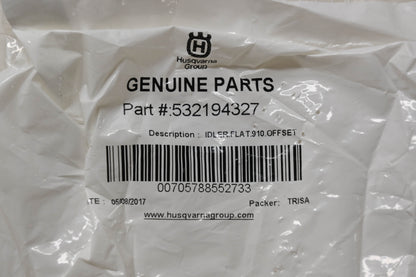 New OEM Husqvarna 532194327 Idler Pulley NOS