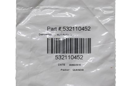 New OEM Husqvarna 532110452 Push Nut NOS