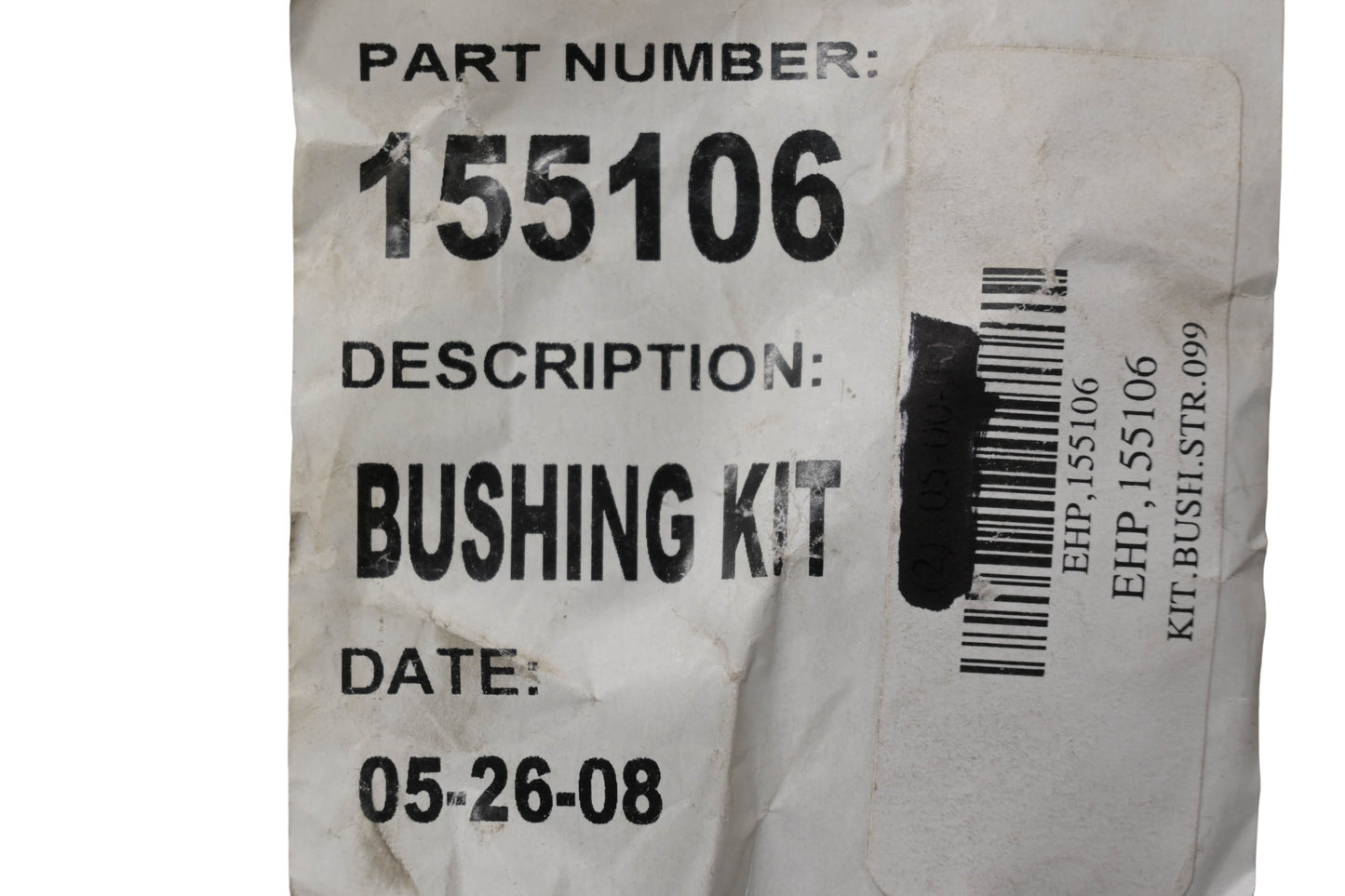 Craftsman 155106 Steering Bushing Kit NOS