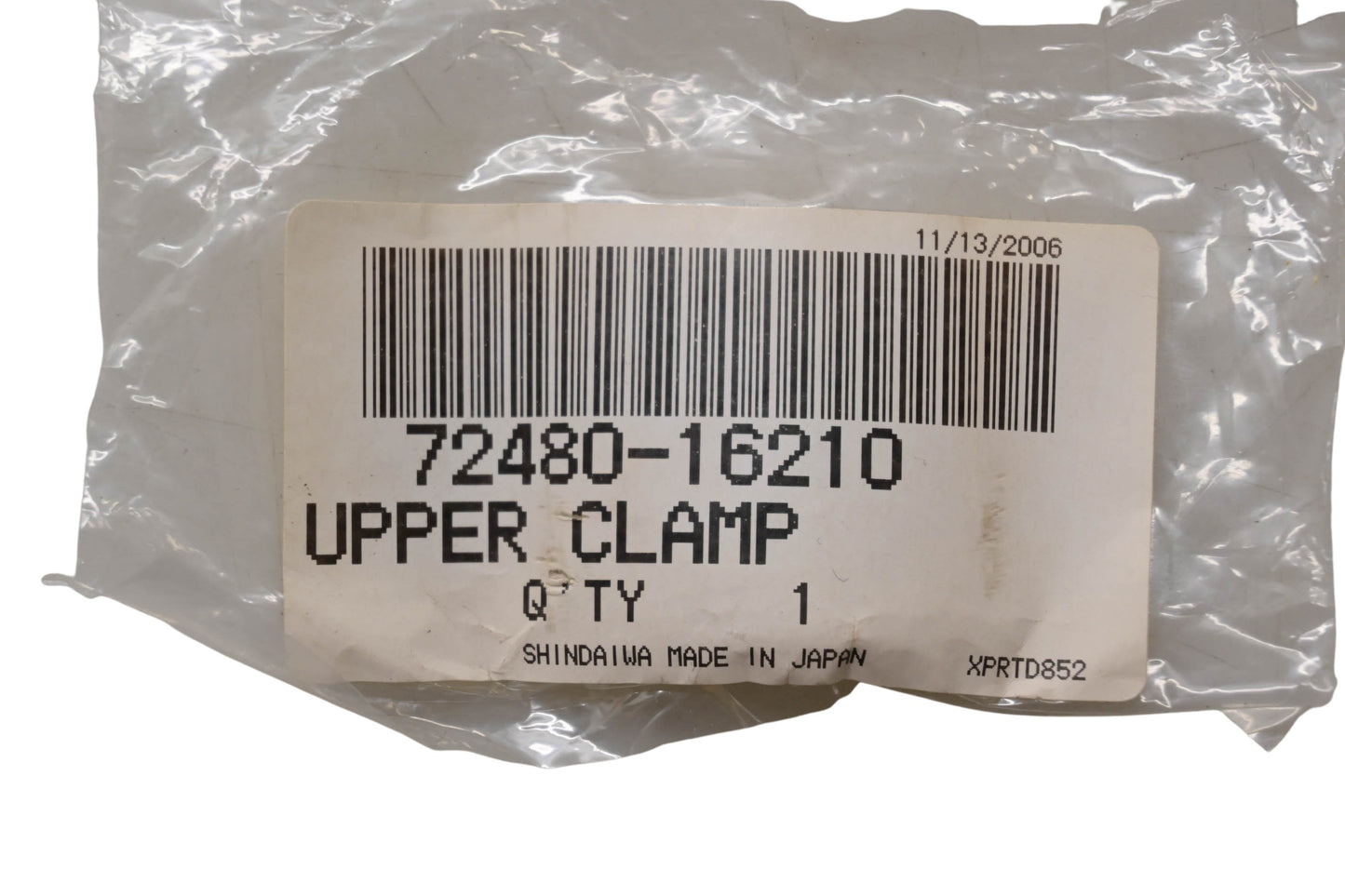 Shindaiwa 72480-16210 Upper Clamp NOS