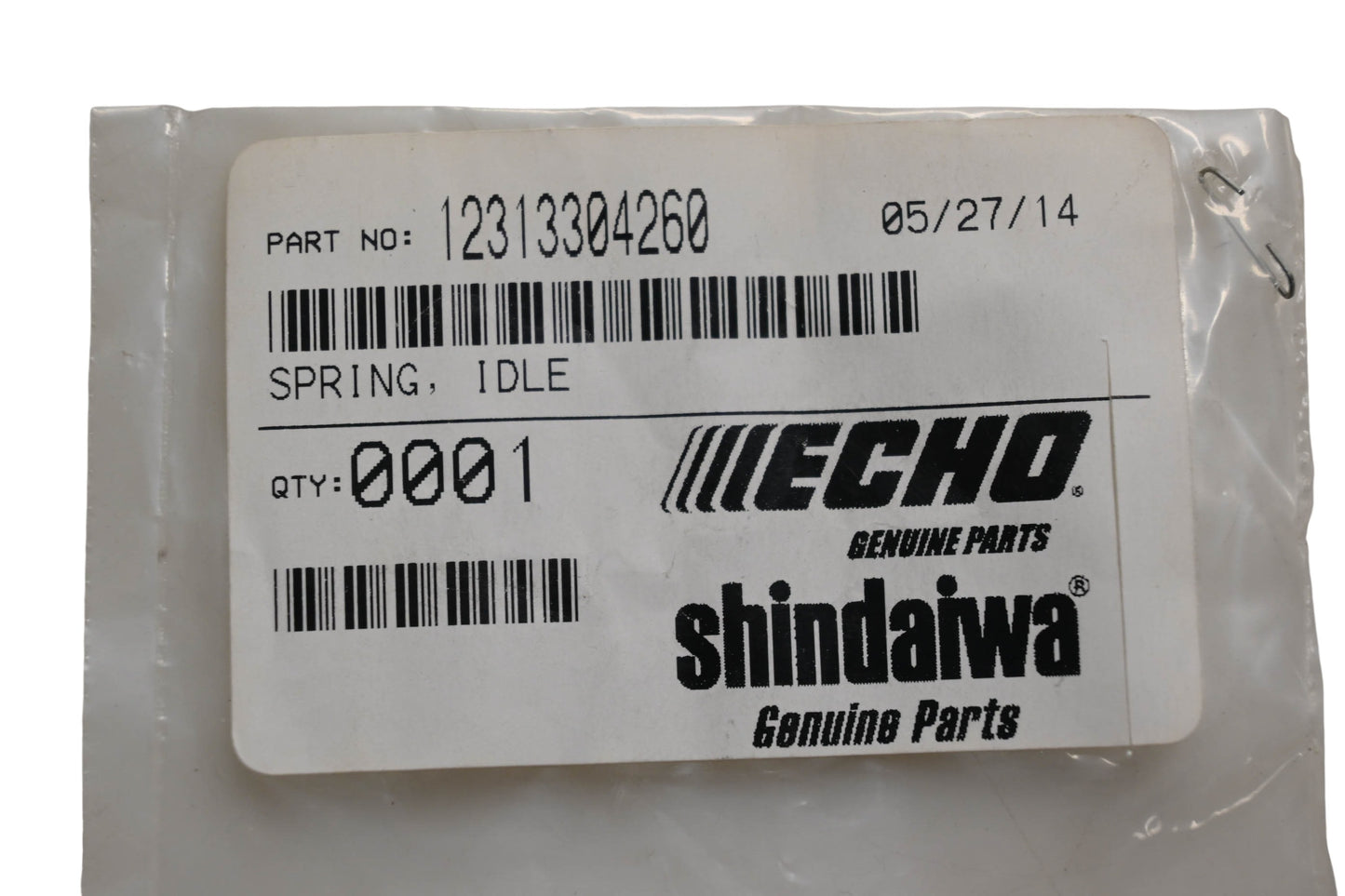 New OEM Echo 12313304260 Idle Springs Qty 3 NOS