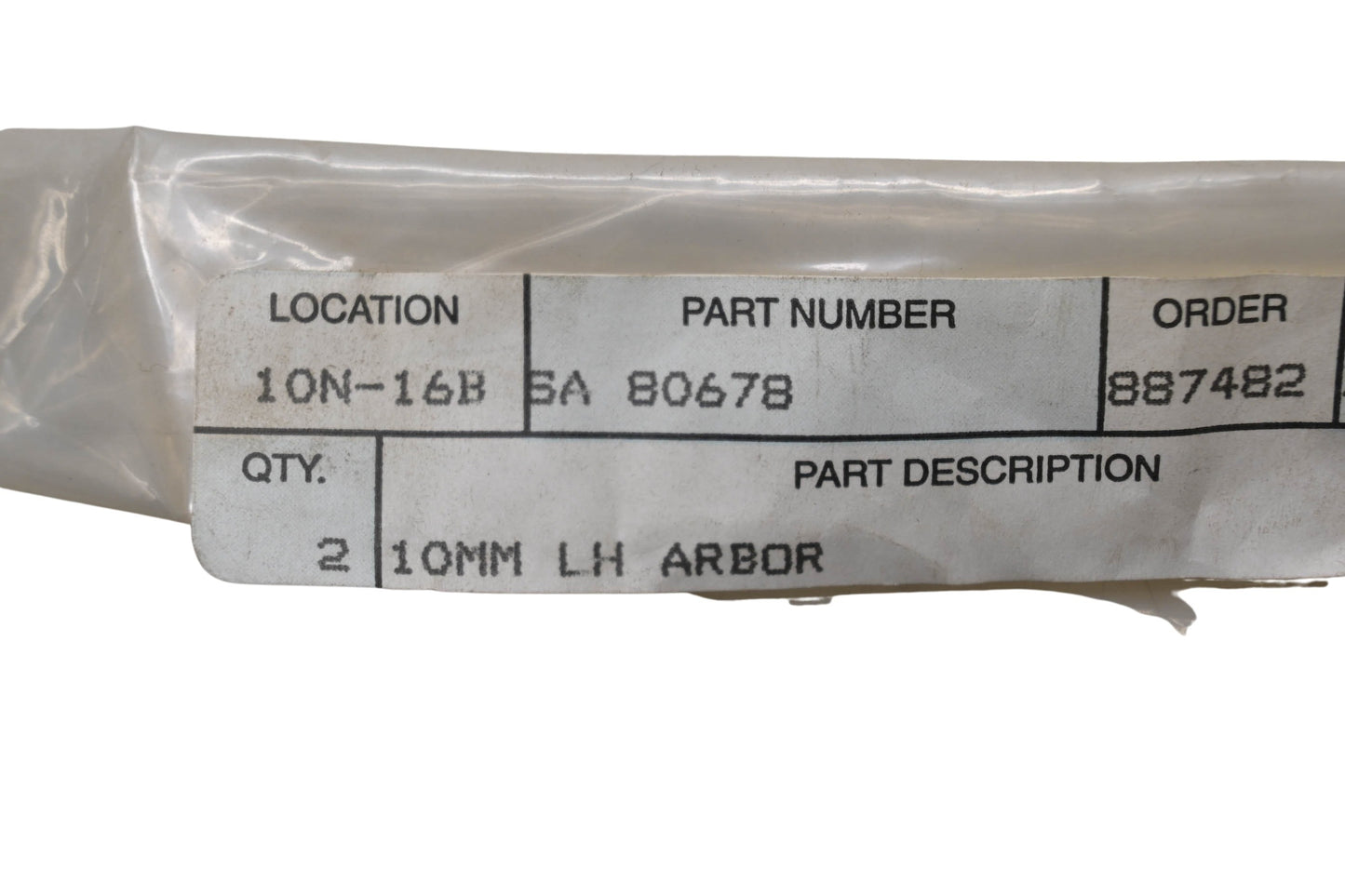 Shindaiwa 80678 Arbor Bolt NOS