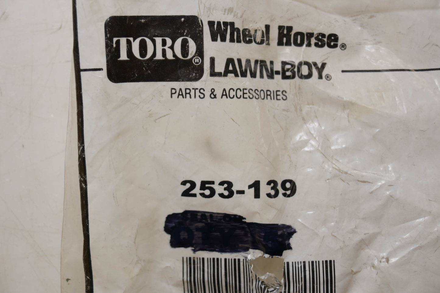 Toro 253-139 Oil Seal NOS
