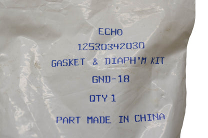 New OEM Echo 12530342030 Gaskets & Diaphragms NOS