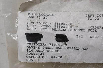 Ariens 58805900 Bearing Kit NOS