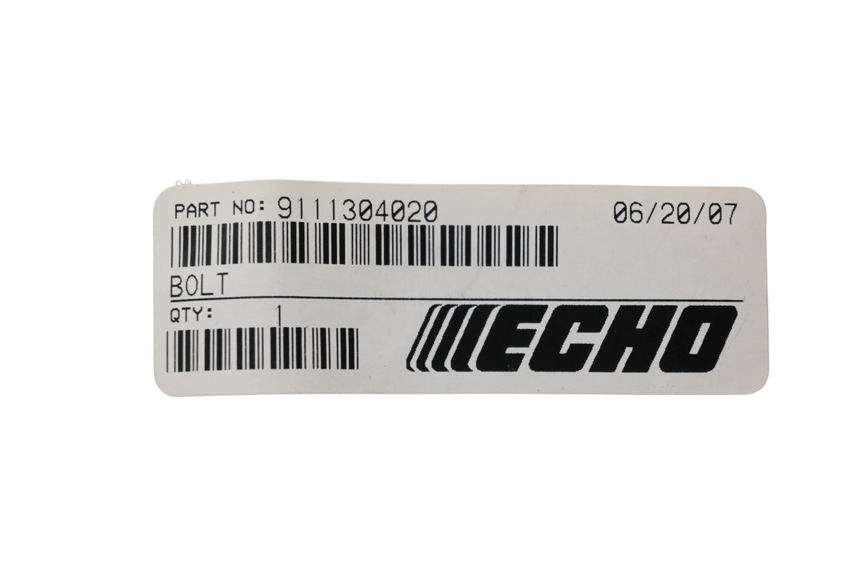 New OEM Echo 9111304020 Bolts Qty 2 NOS
