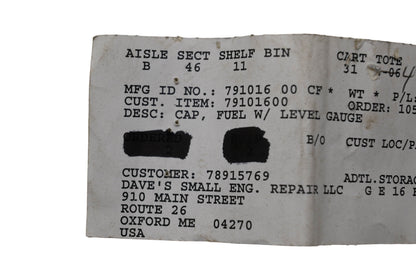 Ariens 79101600 Fuel Cap & Gauge NOS