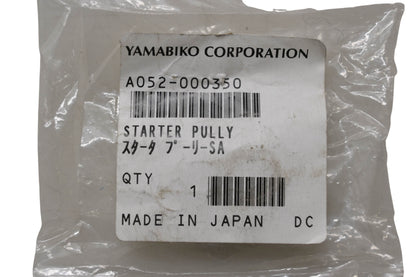 Yamabiko A052-000350 Starter Pulley NOS