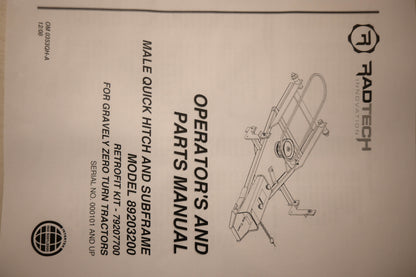 Rad Tech 79207700 Retrofit Kit NOS
