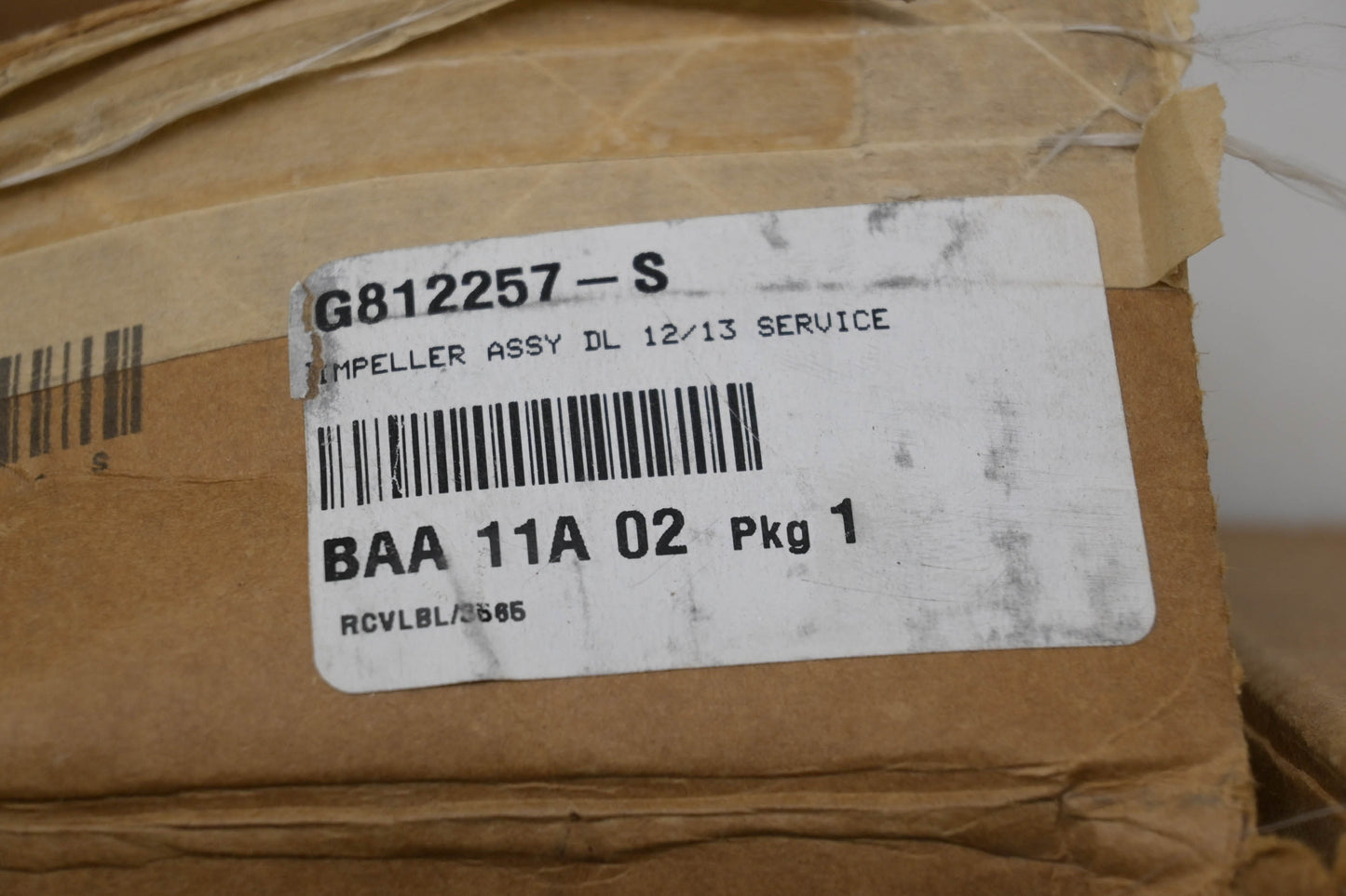 Billy Goat G812257-S, 812257-S Impeller Assembly NOS