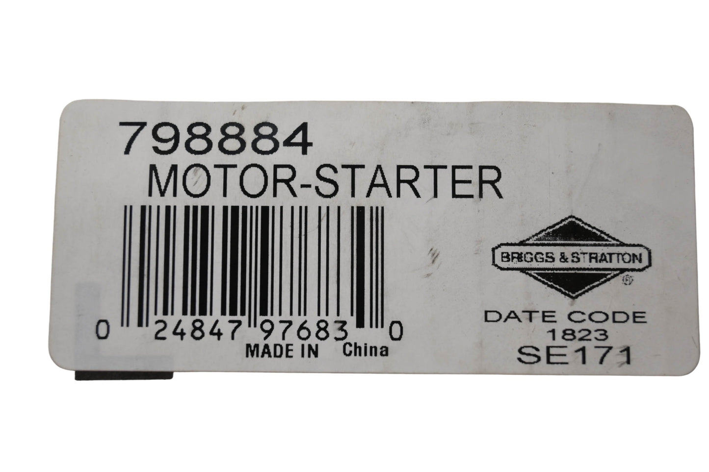New OEM Briggs & Stratton 798884 Starter Motor NOS