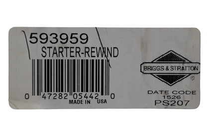 New OEM Briggs & Stratton 593959 Rewind Starter NOS