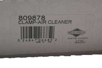 New OEM Briggs & Stratton 809878 Air Cleaner Clamp NOS