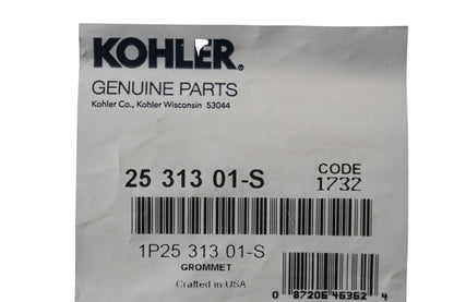 Kohler 25 313 01-S Grommet NOS