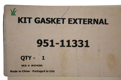 MTD 951-11331, 751-11331 External Gasket Kit NOS