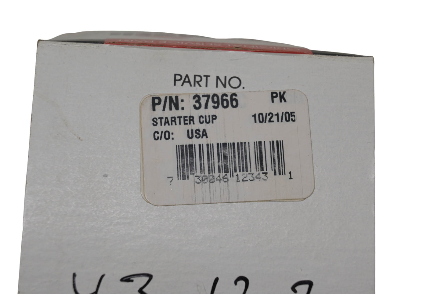 New OEM Tecumseh 37966 Starter Cup NOS