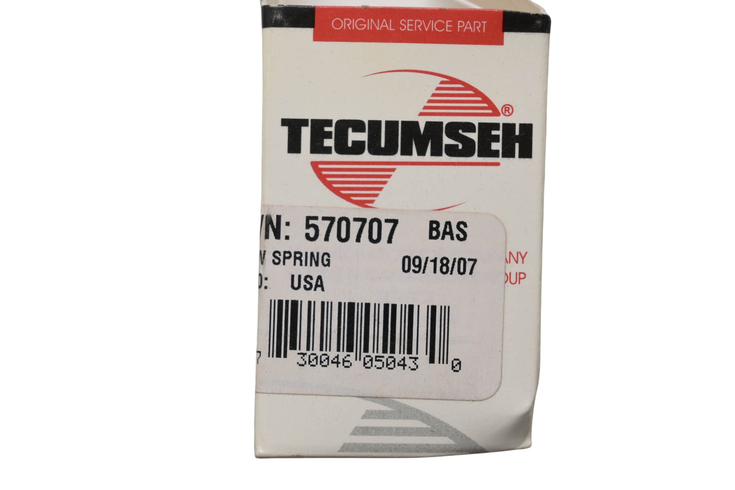 New OEM Tecumseh 570707 Governor Spring NOS