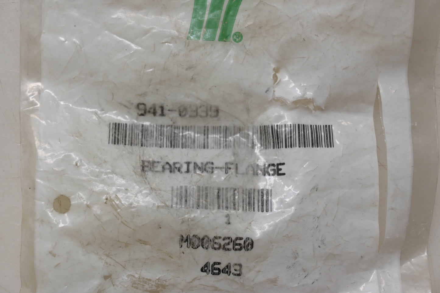 MTD 941-0339 Flange Bearing NOS