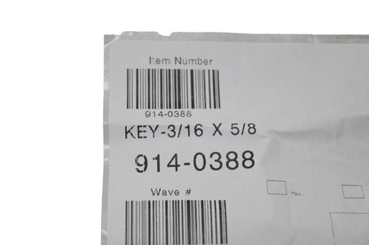 MTD 914-0388 Key 3/16 x 5/8 NOS