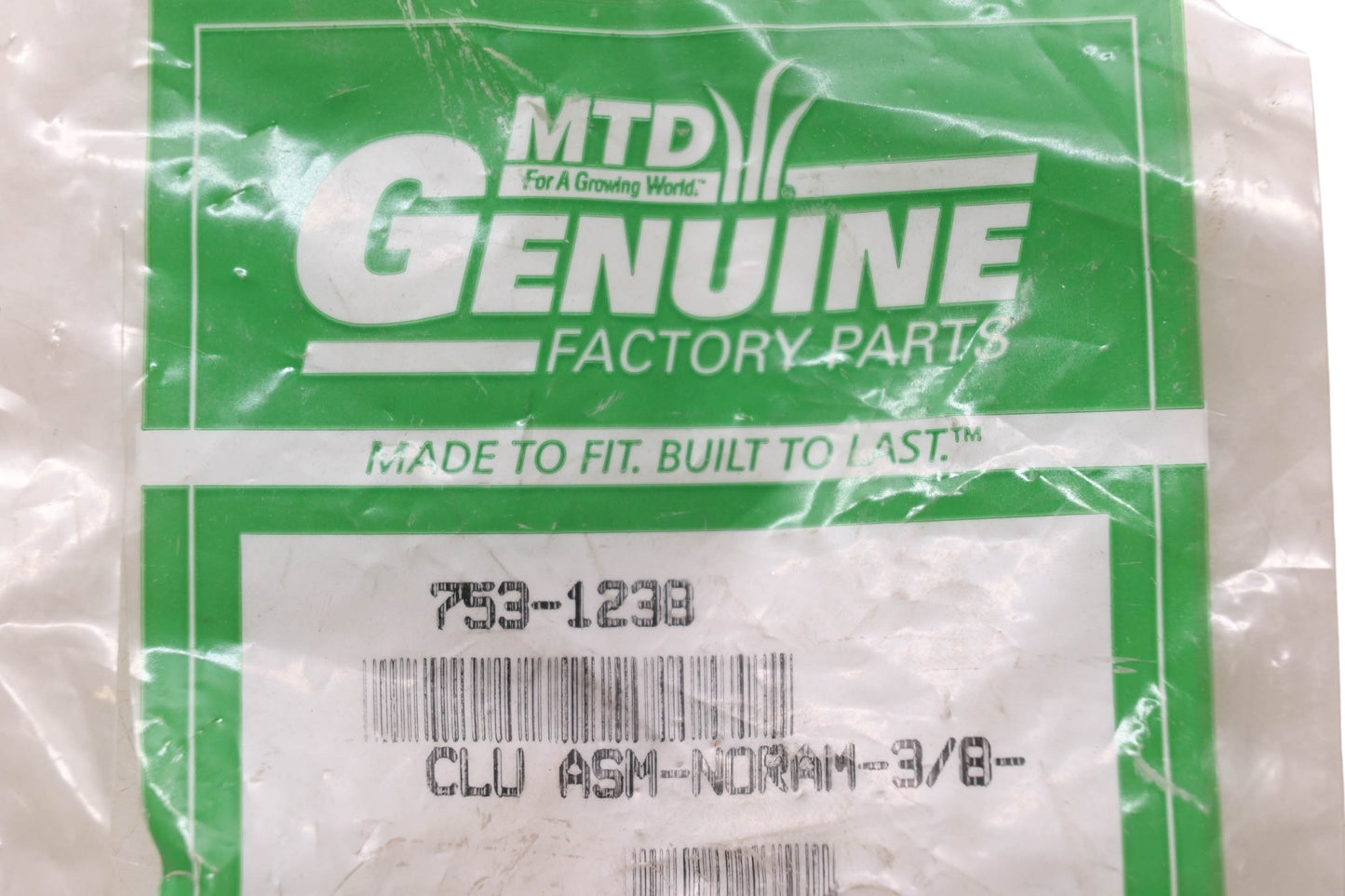 MTD 753-1238 Clutch Assembly with Spacer NOS