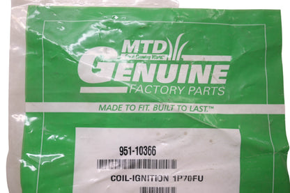 MTD 951-10366 Ignition Coil NOS