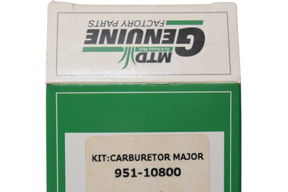 MTD 951-10800 Carburetor Kit NOS