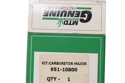 MTD 951-10800 Carburetor Kit NOS