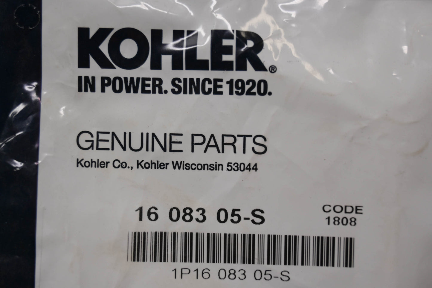 Kohler 16 083 05-S Pre-Cleaner Filter Element NOS