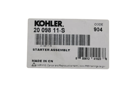 Kohler 20 098 11-S Starter Assembly NOS