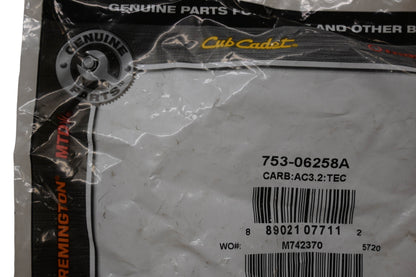 Cub Cadet 753-06258A Carburetor NOS