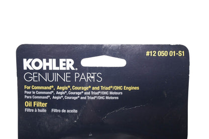 Kohler 12 050 01-S1 Full-Flow Oil Filter NOS