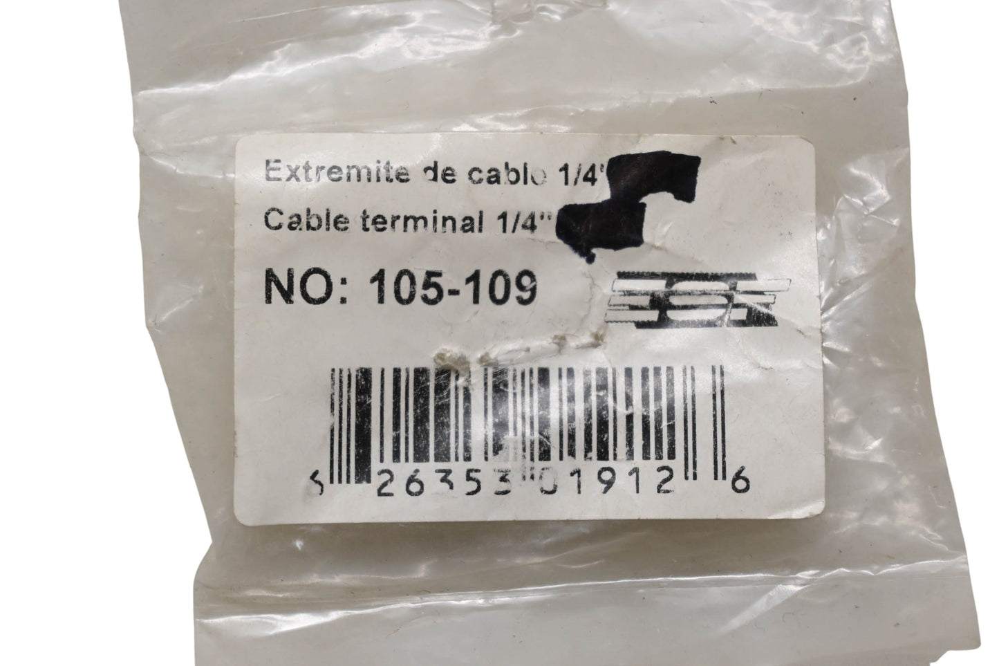 ESF 105-109 Cable Terminal 1/4" NOS