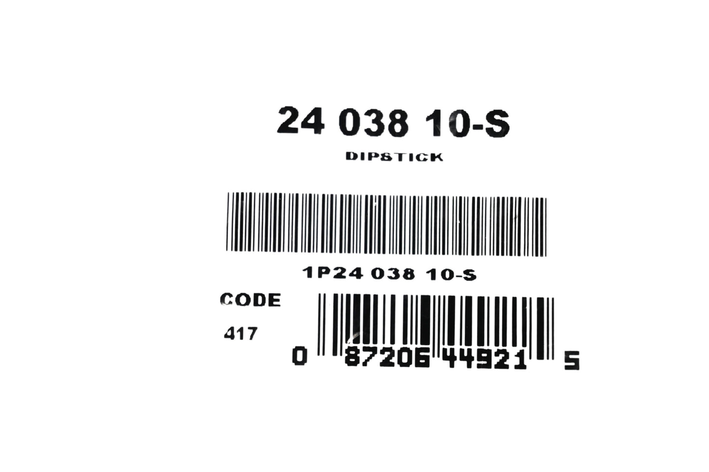 Kohler 24 038 10-S Dipstick NOS