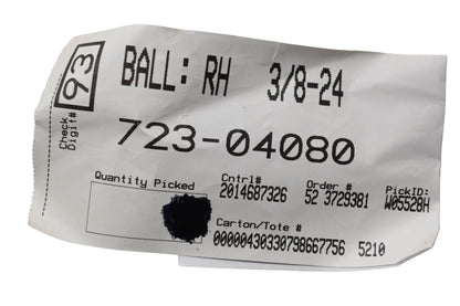 MTD 723-04080 Ball Joint Right Hand NOS