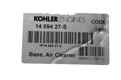 Kohler 14 094 27-S Air Cleaner Base NOS