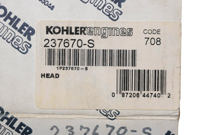 Kohler 237670-S Cylinder Head NOS
