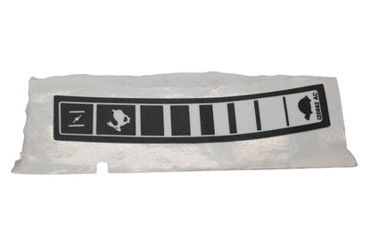 MTD 777I20882 Dash Throttle Label NOS