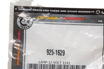 Cub Cadet 925-1629 12 Volt Lamp NOS