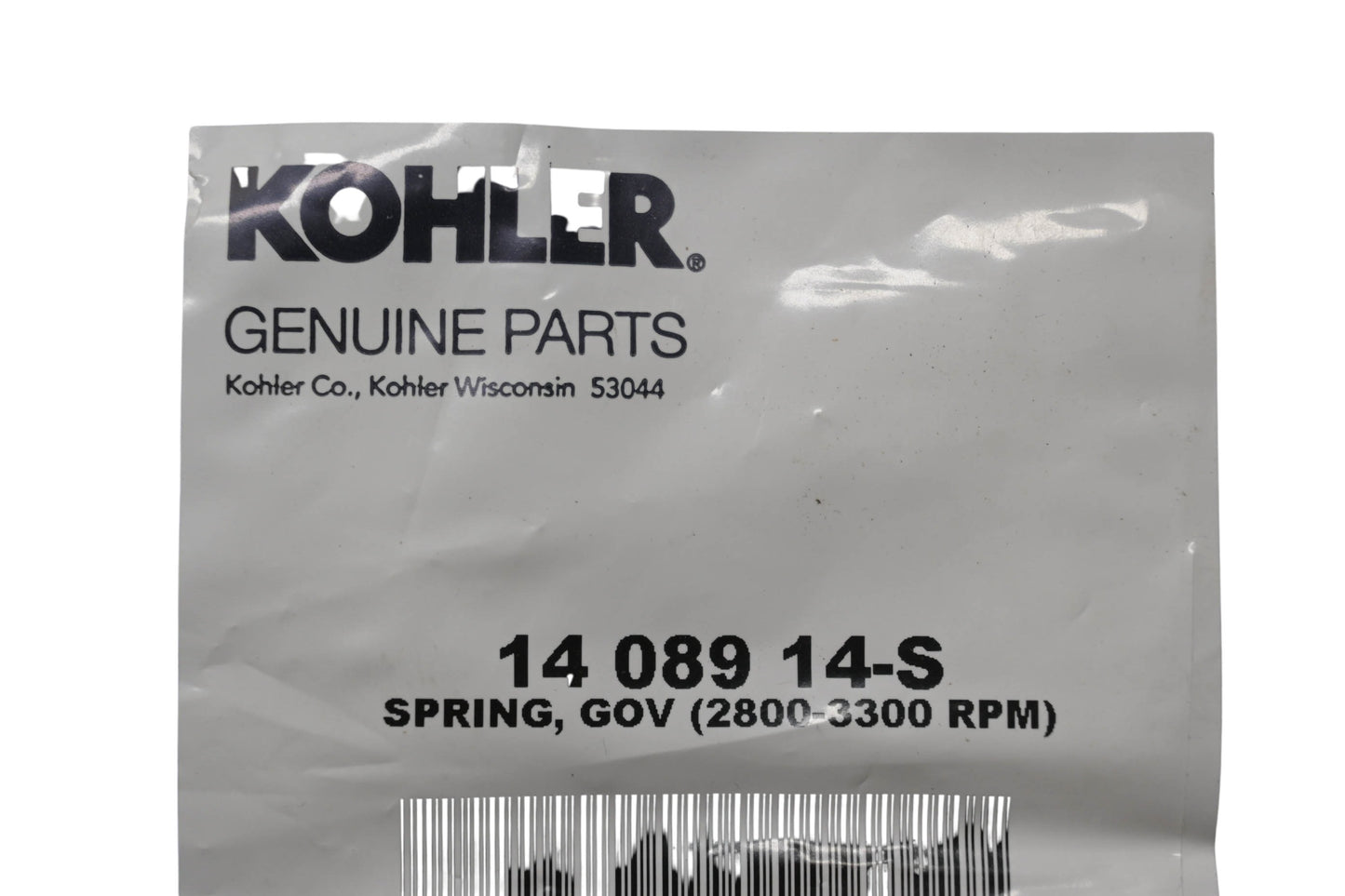 Kohler 14 089 14-S Governor Spring NOS