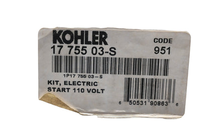 Kohler 17 755 03-S Electric Starter NOS