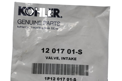 Kohler 12 017 01-S Intake Valve NOS