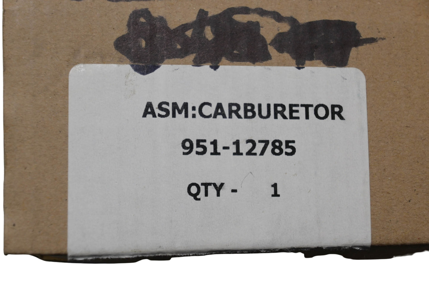 MTD 951-12785 Carburetor