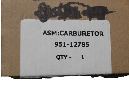 MTD 951-12785 Carburetor